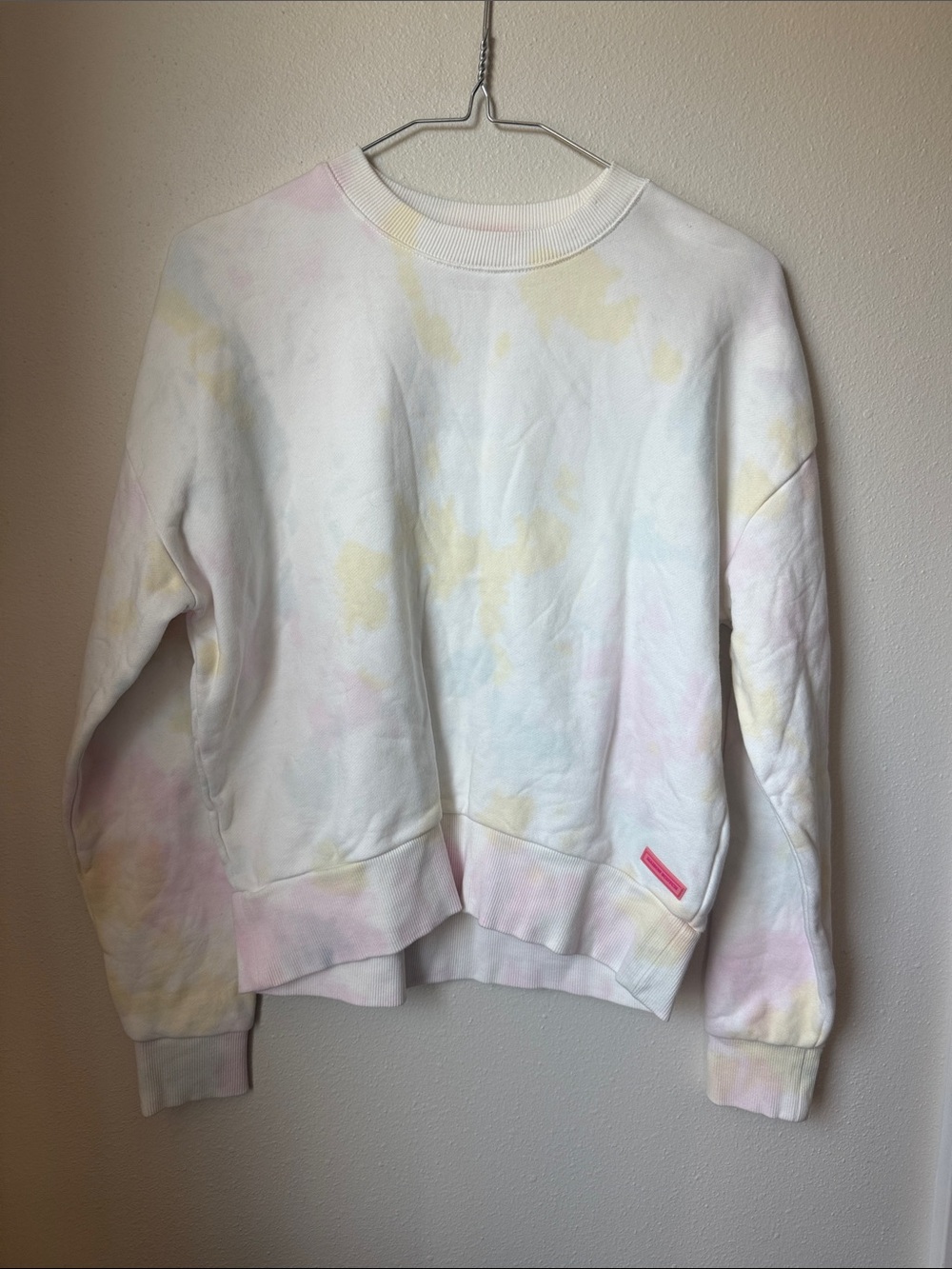 Scotch & Soda Pastel Tie-Dye Crewneck Sweatshirt